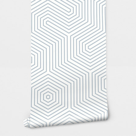 Αυτοκόλλητη Ταπετσαρία τοίχου MINIMAL MAZE LINES - Μοτίβα Sticky 2