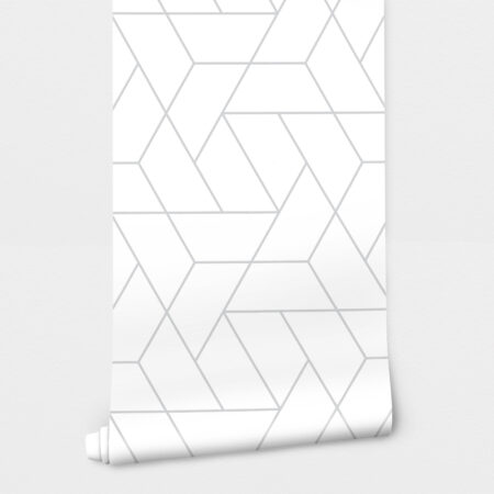 Αυτοκόλλητη Ταπετσαρία τοίχου MINIMAL TRIANGLES PATTERN - Μοτίβα Sticky 2
