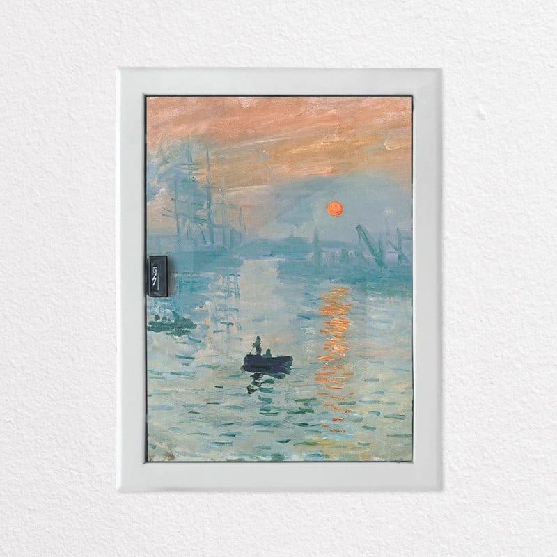 Aυτοκόλλητο ηλεκτρολογικού πίνακα MONET - SUNRISE