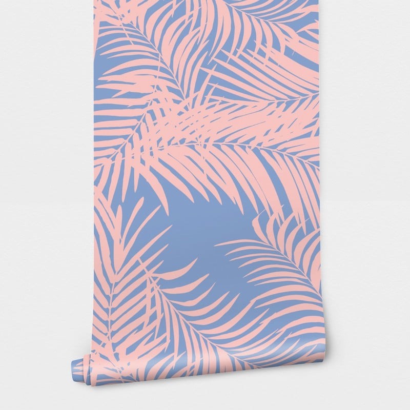 Αυτοκόλλητη Ταπετσαρία τοίχου PALM LEAVES 3