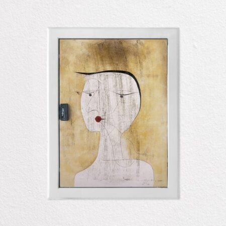 Αυτοκόλλητο ηλεκτρολογικο PAUL KLEE SEALED WOMAN - Αυτοκολλητα για ηλεκτρολογικούς πίνακες