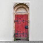 Αυτοκολλητο Πορτας RED DOOR