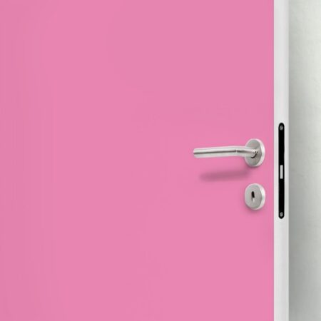 Αυτοκολλητο Πορτας Ροζ - Μονόχρωμα Sticky 1