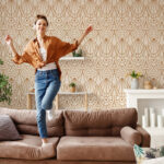 Αυτοκόλλητη Ταπετσαρία τοίχου SIMPLE BOHO PATTERN