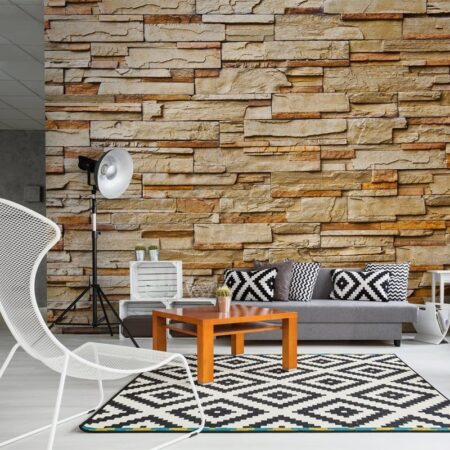 Αυτοκόλλητη Ταπετσαρία τοίχου STONE WALL 8 - Απομίμηση υλικών