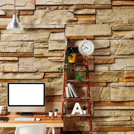 Αυτοκόλλητη Ταπετσαρία τοίχου STONE WALL 8 - Απομίμηση υλικών Sticky 1