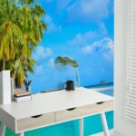 Αυτοκόλλητη Ταπετσαρία τοίχου TROPICAL ISLAND
