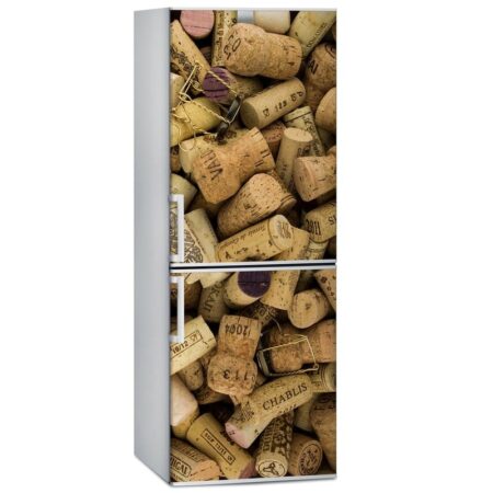 Αυτοκόλλητο ψυγείου WINE CORKS - Food and Drink