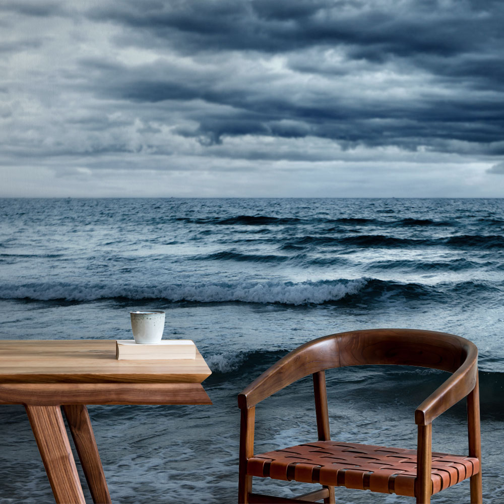 Αυτοκόλλητη Ταπετσαρία τοίχου WINTER SEA