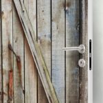 Αυτοκολλητο Πορτας OLD WOODEN DOOR