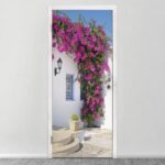 Αυτοκολλητο Πορτας BOUGAIVILLEA WINDOW
