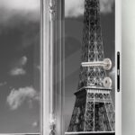 Αυτοκολλητο Πορτας PARIS VIEW