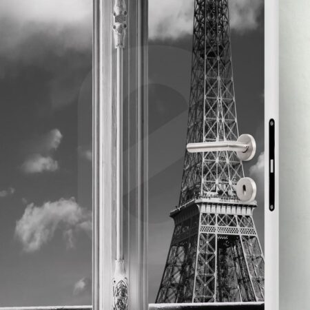 Αυτοκολλητο Πορτας PARIS VIEW - Πόλεις Sticky 1