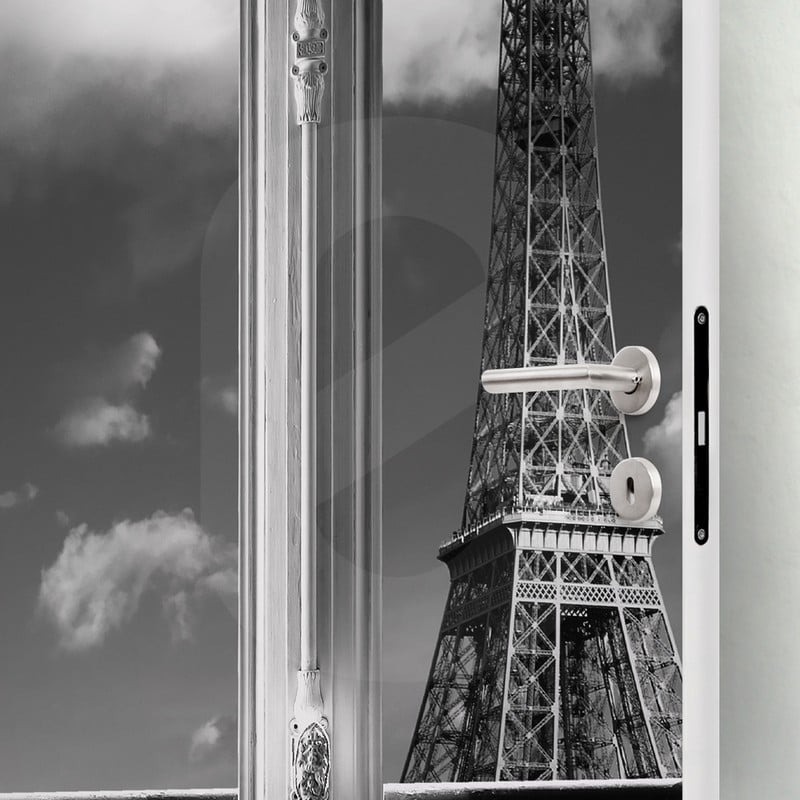 Αυτοκολλητο Πορτας PARIS VIEW