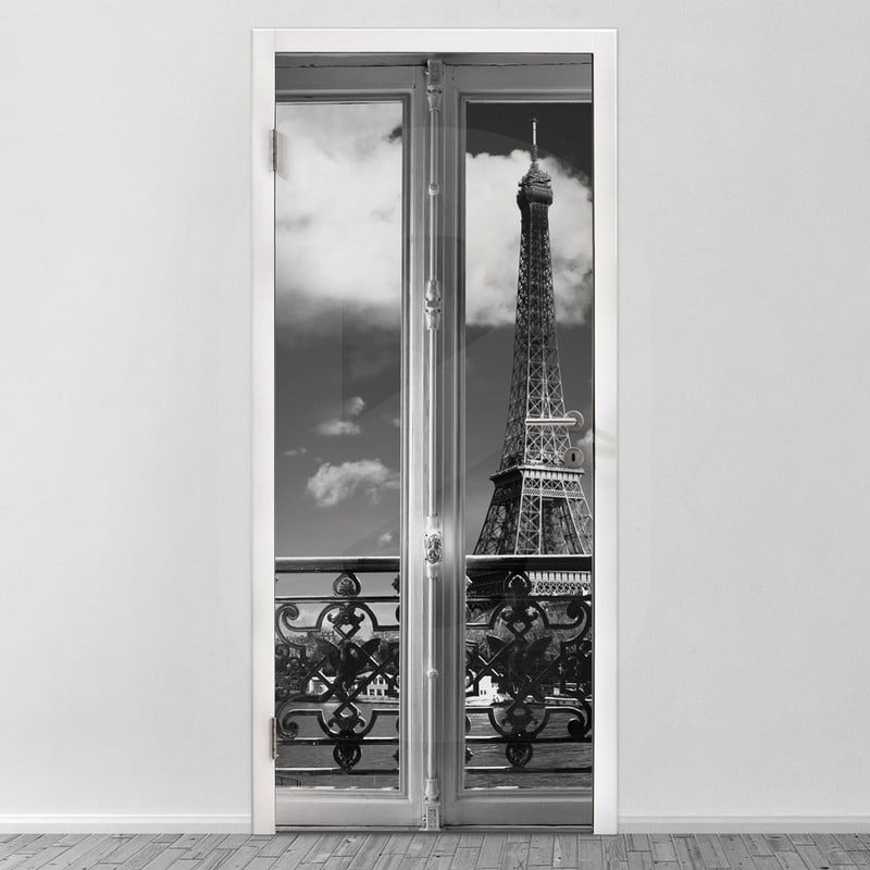 Αυτοκολλητο Πορτας PARIS VIEW