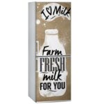 Αυτοκόλλητο ψυγείου MILK