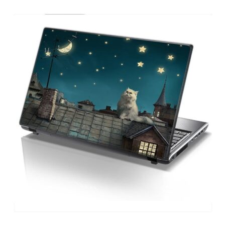 Αυτοκόλλητο Laptop NIGHT CAT - Laptops