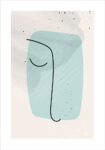 Πόστερ ABSTRACT PASTEL FACE