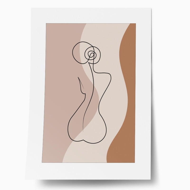 Πόστερ ABSTRACT WOMAN BODY
