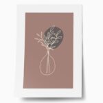 Πόστερ ABSTRACT FLORAL BOTANICAL ART