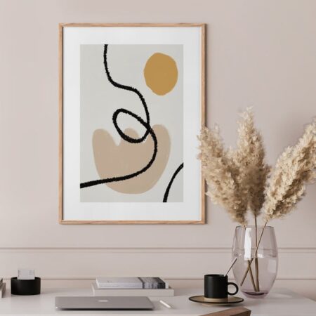 Πόστερ ABSTRACT MID CENTURY SHAPES - Abstract - Αφηρημένα