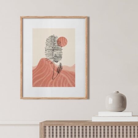 Πόστερ ABSTRACT MOUNTAINS AND SUN - Abstract - Αφηρημένα