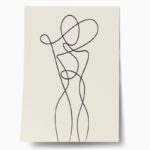 Πόστερ ABSTRACT WOMAN FIGURE