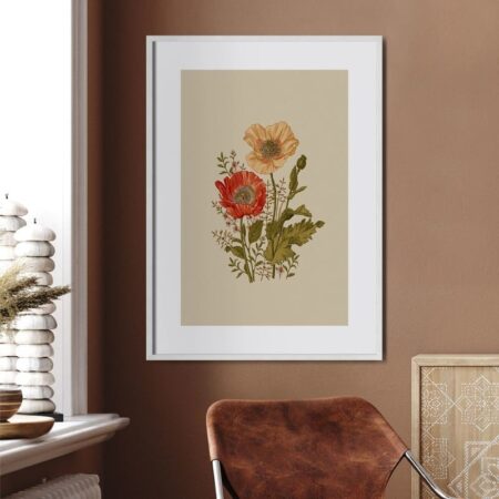 Πόστερ BAROQUE FLOWERS