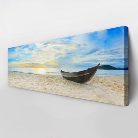Πίνακας Πανοραμικός BEACH BOAT - Βαρκες και Καραβια Sticky 3