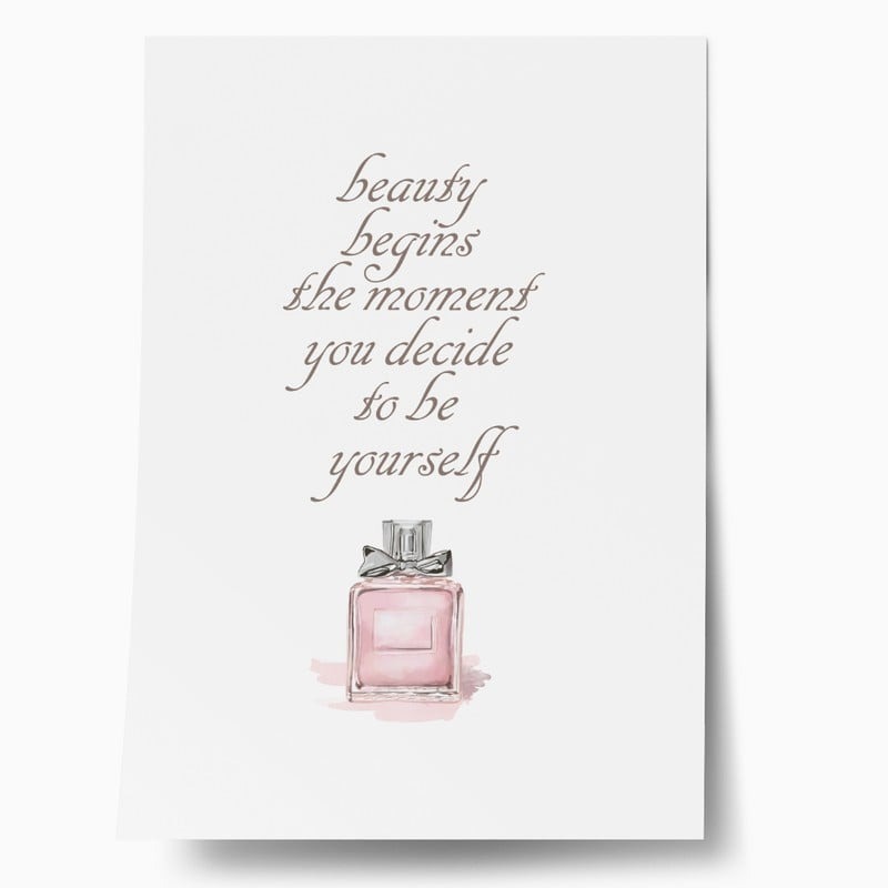 Πόστερ BEAUTY BEGINS