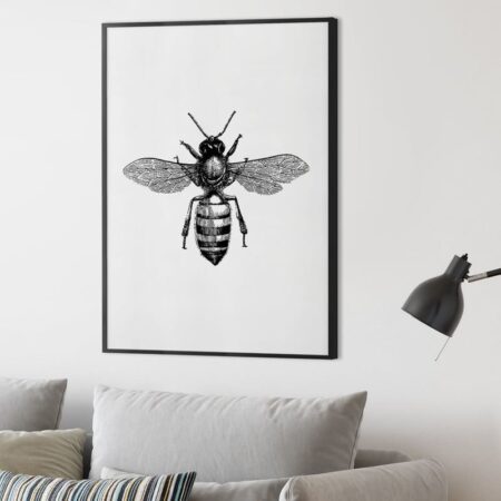 Πόστερ BEE EGRAVING - Ζωα