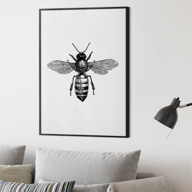 Πόστερ BEE EGRAVING