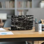 Αυτοκόλλητο Laptop BLACK MARBLE