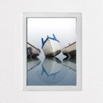 Aυτοκόλλητο ηλεκτρολογικού πίνακα BOATS ON CALM WATER