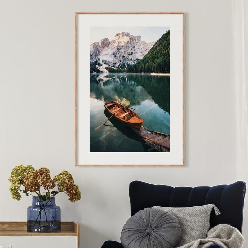 Πόστερ BOAT IN CRYSTAL LAKE
