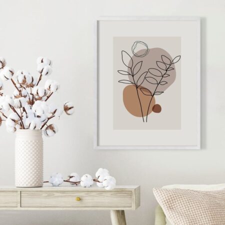 Πόστερ BOTANICAL BOHO LINEART - Abstract - Αφηρημένα