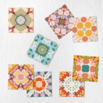 Αυτοκόλλητα Πλακάκια COLORFUL ABSTRACT SET 8 τμχ