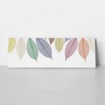 Πίνακας σε καμβά Πανοραμικός COLORFUL LEAVES
