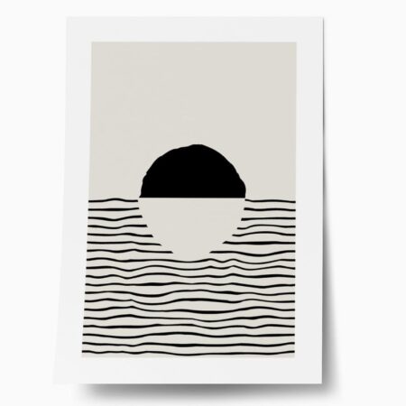 Πόστερ CREATIVE MINIMALIST ART CIRCLE - Abstract - Αφηρημένα Sticky 1