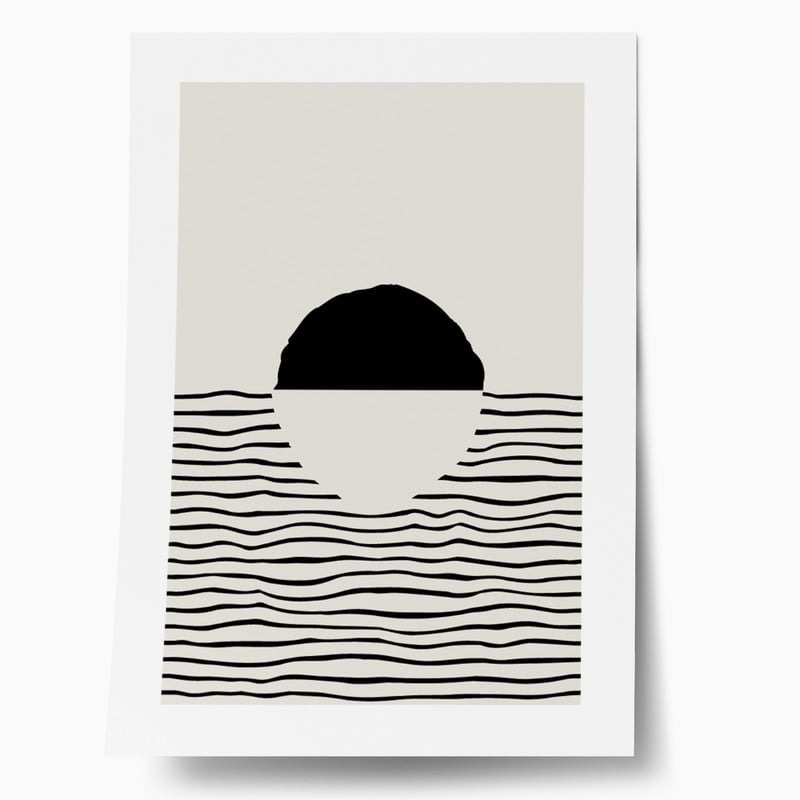 Πόστερ CREATIVE MINIMALIST ART CIRCLE