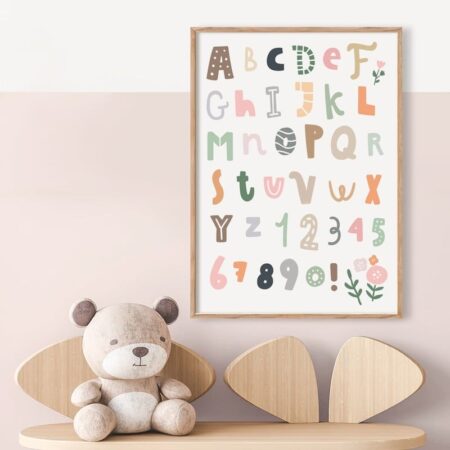 Πόστερ CUTE ALPHABET