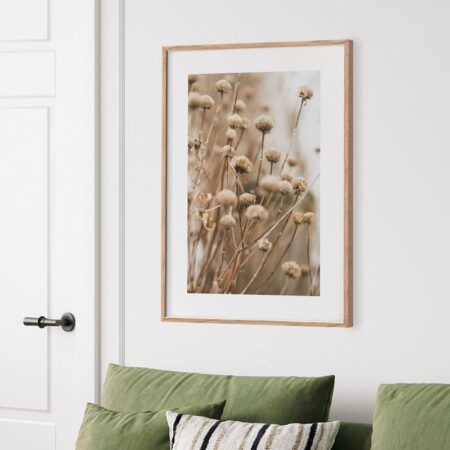 Πόστερ DRIED FLOWERS IN WINTER - Τοπια - Φυση