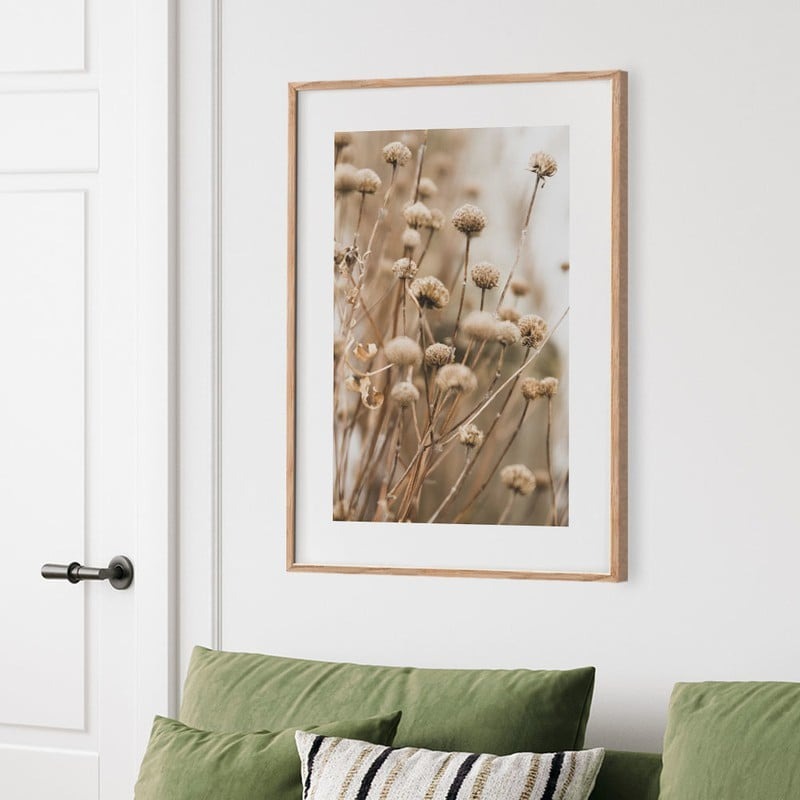 Πόστερ DRIED FLOWERS IN WINTER