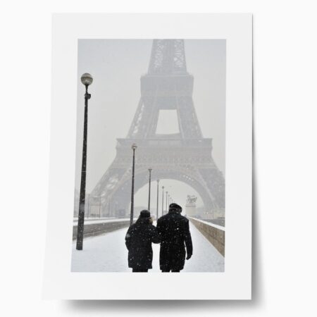 Πόστερ EIFFEL COUPLE - Πολεις - Χαρτες Sticky 1