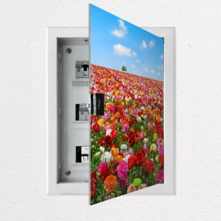 Αυτοκόλλητο ηλεκτρολογικού πίνακα FLOWER MEADOW - Αυτοκολλητα για ηλεκτρολογικούς πίνακες Sticky 1