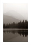 Πόστερ FOGGY MOUNTAIN LAKE