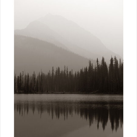 Πόστερ FOGGY MOUNTAIN LAKE - Τοπια - Φυση Sticky 2