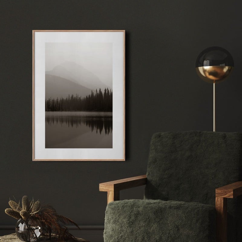 Πόστερ FOGGY MOUNTAIN LAKE