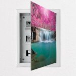 Αυτοκόλλητο ηλεκτρολογικού πίνακα FOREST WATERFALLS