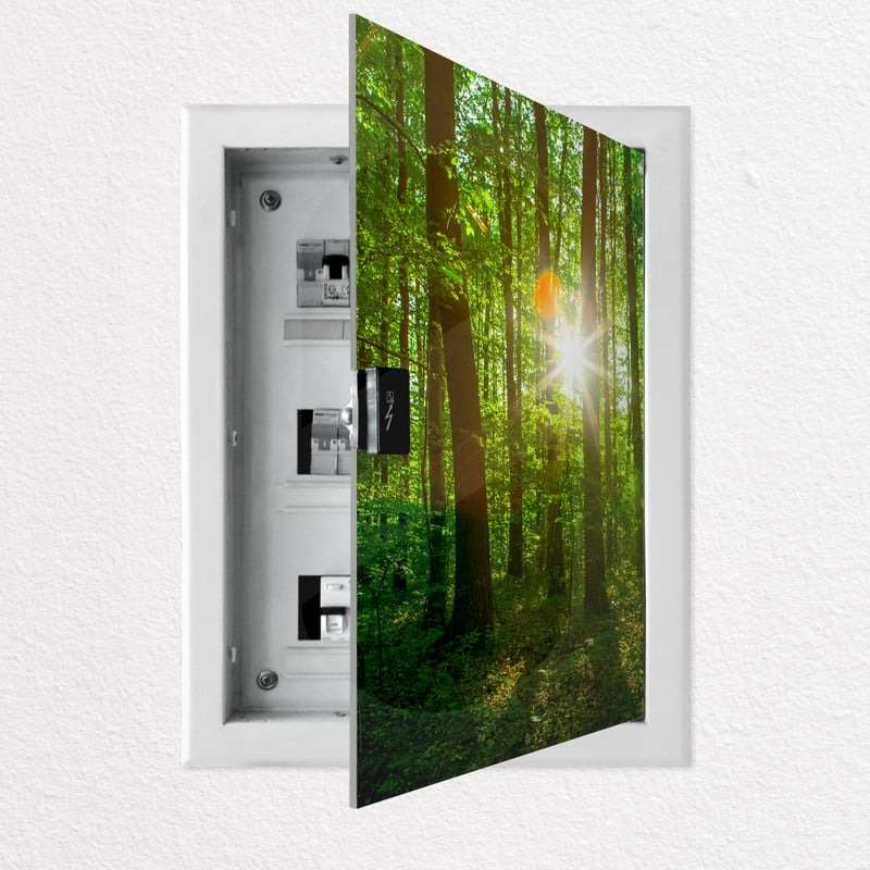 Αυτοκόλλητο ηλεκτρολογικού πίνακα GREEN FOREST